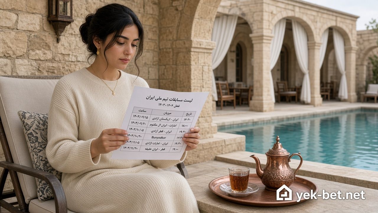 لیست بازیهای هفته کنار استخر برای پیشبینی فوتبال